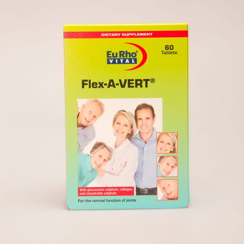 قرص فلکس اورت یورو ویتال | Flex-A-VERT EuRho Vital مکمل تقویت مفاصل و غضروف