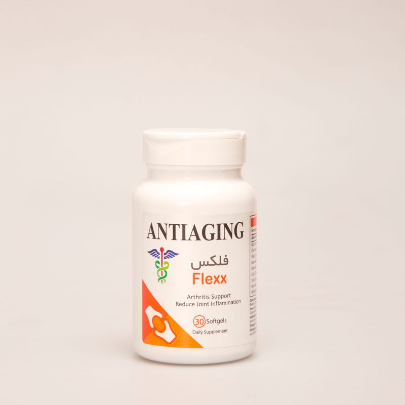سافت ژل Flexx Anti Aging | مکمل حمایت از مفاصل و کاهش التهاب مفاصل