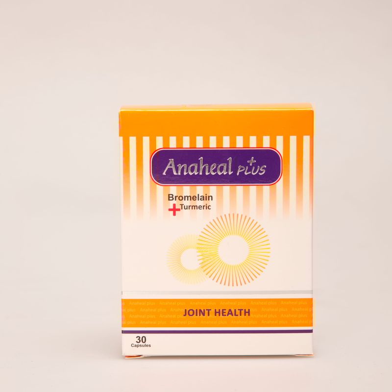 کپسول آناهیل پلاس Anaheal Plus | بروملین و زردچوبه برای سلامت مفاصل و کاهش التهاب