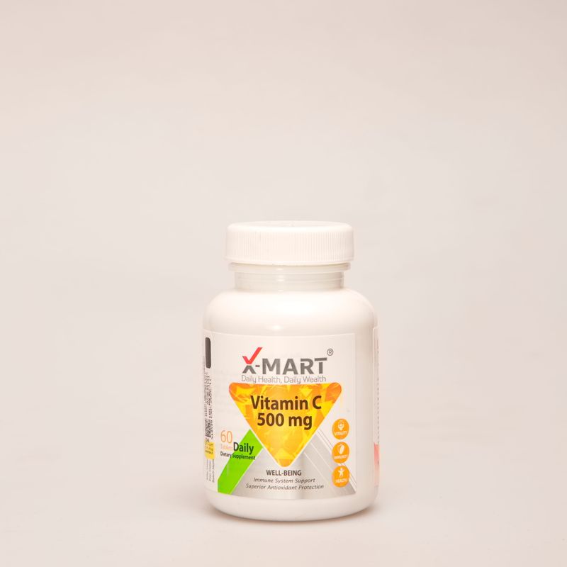 قرص ویتامین C 500 میلی‌گرم ایکس مارت | Vitamin C 500 mg X-Mart