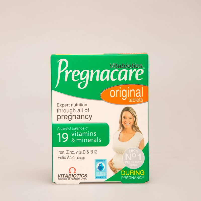 قرص پرگناکر اورجینال ویتابیوتیکس | مکمل دوران بارداری Pregnacare Original