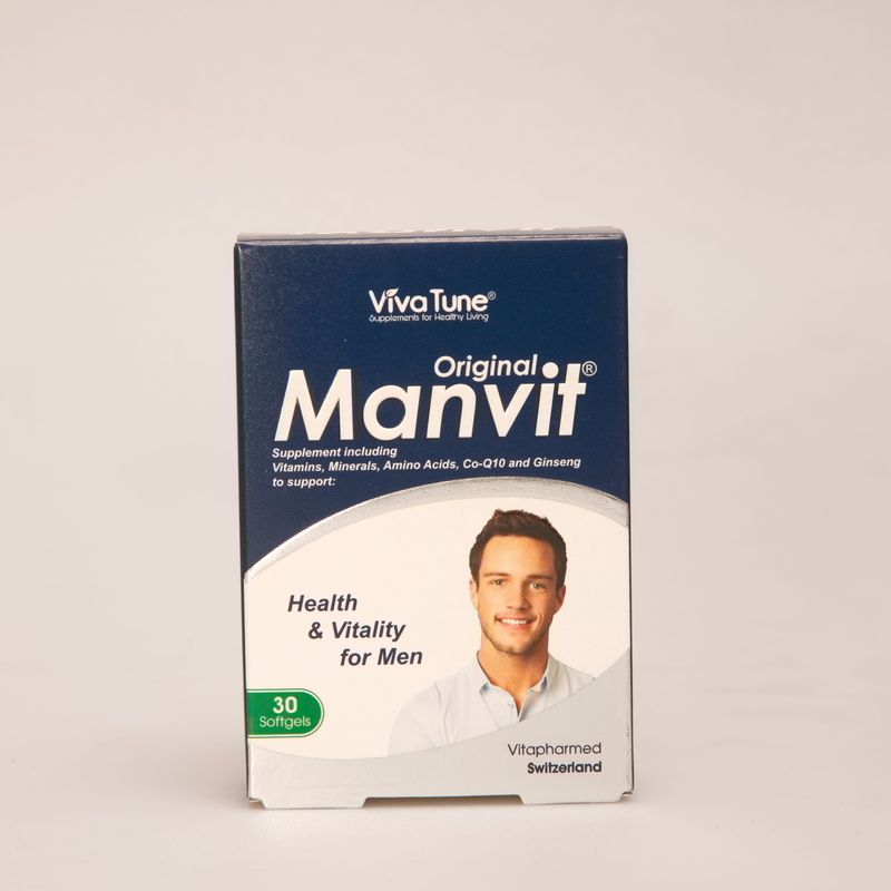 کپسول منویت اورجینال ویواتیون | مکمل مولتی ویتامین آقایان Manvit Original