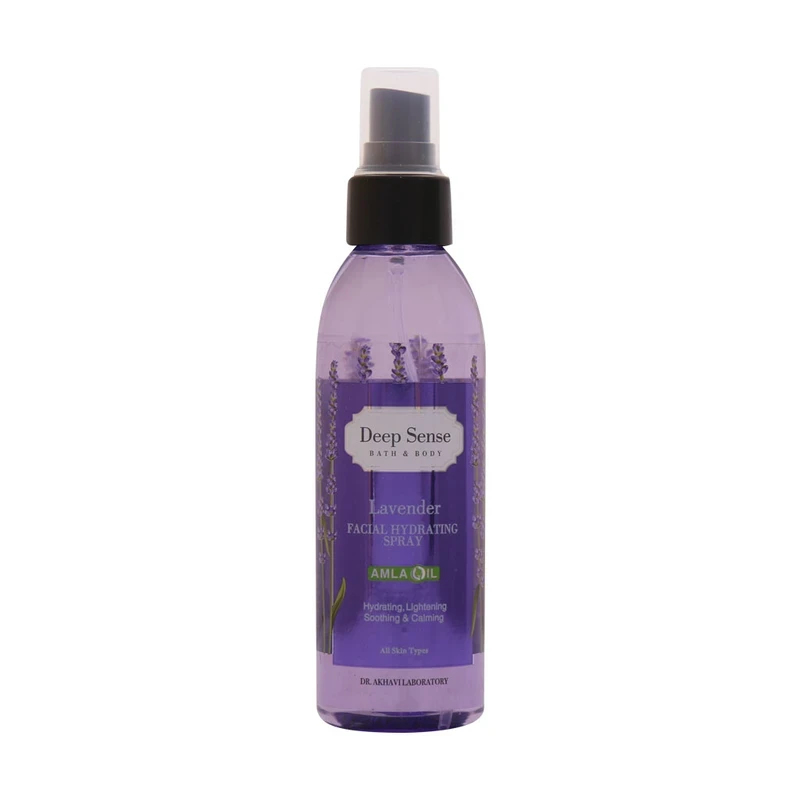 اسپری خوشبو کننده صورت لوندر دیپ سنس Deep Sense Face Mist | ایجاد حس طراوت و رایحه‌ای ملایم روی پوست صورت