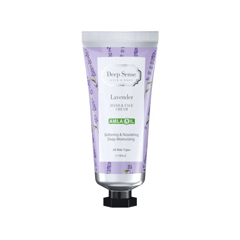 کرم مرطوب کننده دست و صورت لوندر دیپ سنس Deep Sense Moisturizing Cream | آبرسانی و نرم کردن پوست دست و صورت