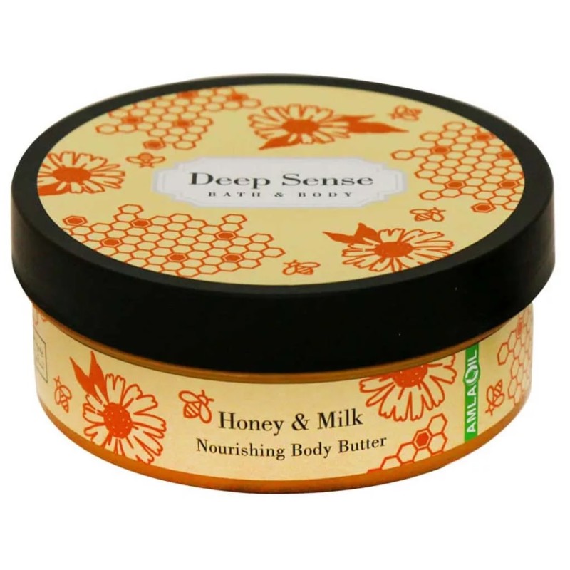 کرم بدن شیر و عسل دیپ سنس (کره بدن شیروعسل) Deep Sense Body Butter | آبرسانی و نرم کردن پوست بدن