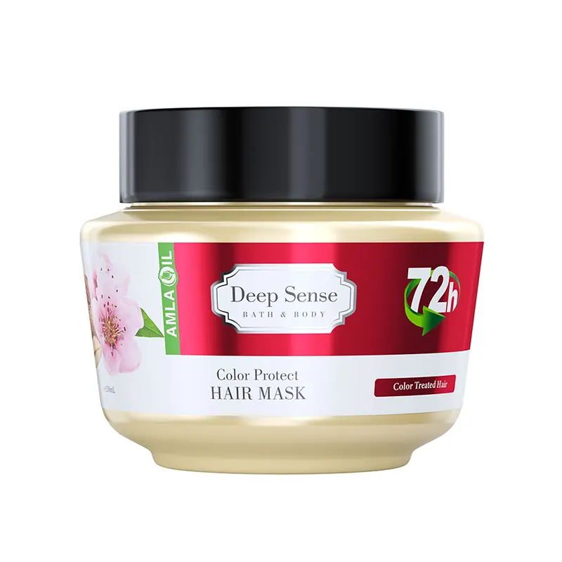 ماسک مو دکلره و رنگ شده دیپ سنس Deep Sense Hair Mask | تغذیه و ترمیم موهای آسیب‌دیده و کمک به لطافت بیشتر