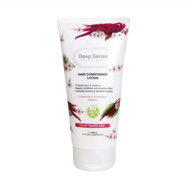 لوسیون نرم کننده موهای رنگ شده دیپ سنس Deep Sense Hair Conditioner | نرم شدن مو، کاهش گره‌خوردگی و افزایش شانه‌پذیری