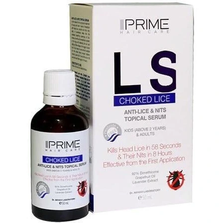 سرم مو برطرف کننده حشرات پرایم Prime | محصول تخصصی مراقبت پوست و مو