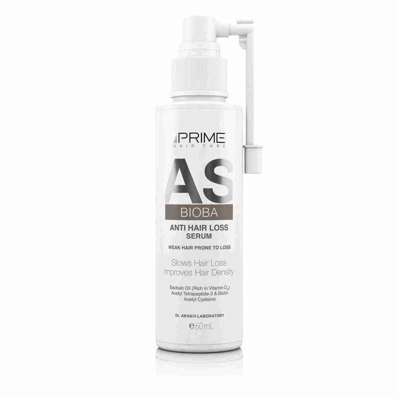 سرم تقویت کننده و ضد ریزش مـو پرایم (بائوبا) Prime | محصول تخصصی مراقبت پوست و مو