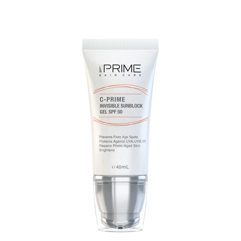 ژل ضدآفتاب حاوی ویتامین SPF 50 C پرایم Prime | محصول تخصصی مراقبت پوست و مو