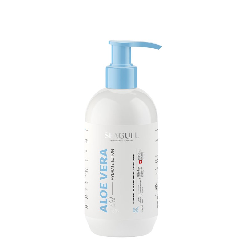 لوسیون آلوئه ورا سی‌گل SEAGULL Aloe Vera Lotion | آبرسان و تسکین دهنده پوست بدن