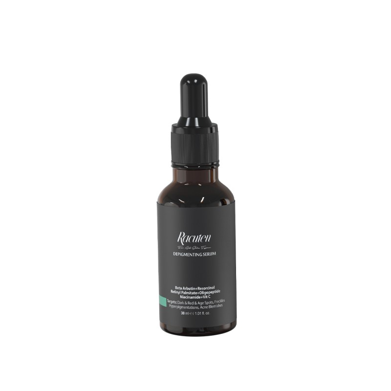 سرم ضد لک و روشن کننده راکوتن Racuten Depigmenting Serum حاوی نیاسینامید، ویتامین C و بتا آربوتین حجم 30 میلی‌لیتر