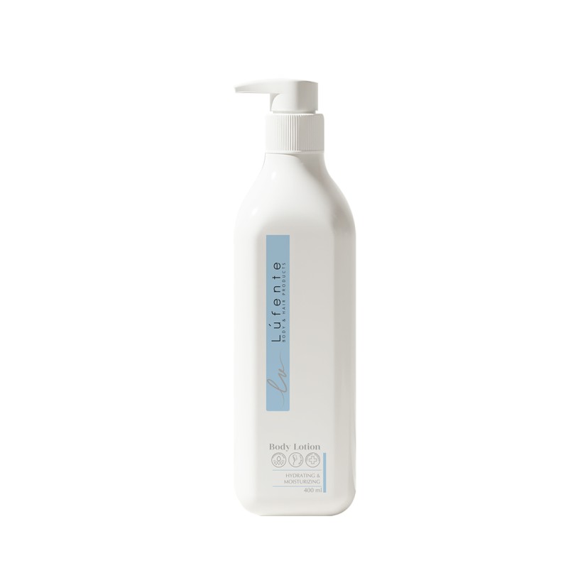 لوسیون بدن آبرسان و مرطوب‌کننده لوفنته Lufente Hydrating & Moisturizing Body Lotion 400ml