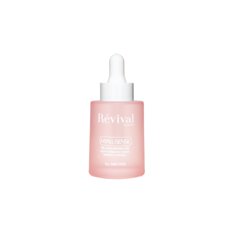 سرم آبرسان عمقی هیالوسنس رویوال Révival HyaluSense Tri-Hyaluronic + B5 Deep Hydration Serum