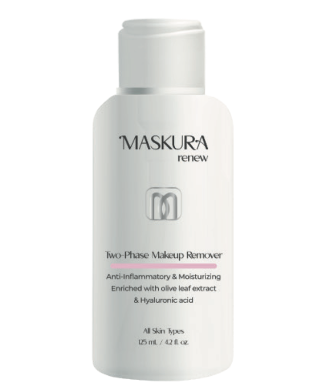 چشم پاک‌کن دوفاز ماسکورا رینیو ۱۲۵ میلی‌لیتر (Maskura Renew Two-Phase Makeup Remover 125 ml)