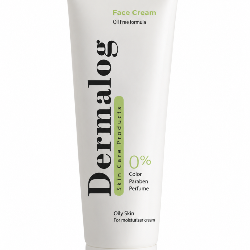 کرم مرطوب‌کننده پوست چرب ۵۰ میلی‌لیتر درمالوگ (Dermalog Oil-Free Moisturizing Face Cream for Oily Skin 50 ml)