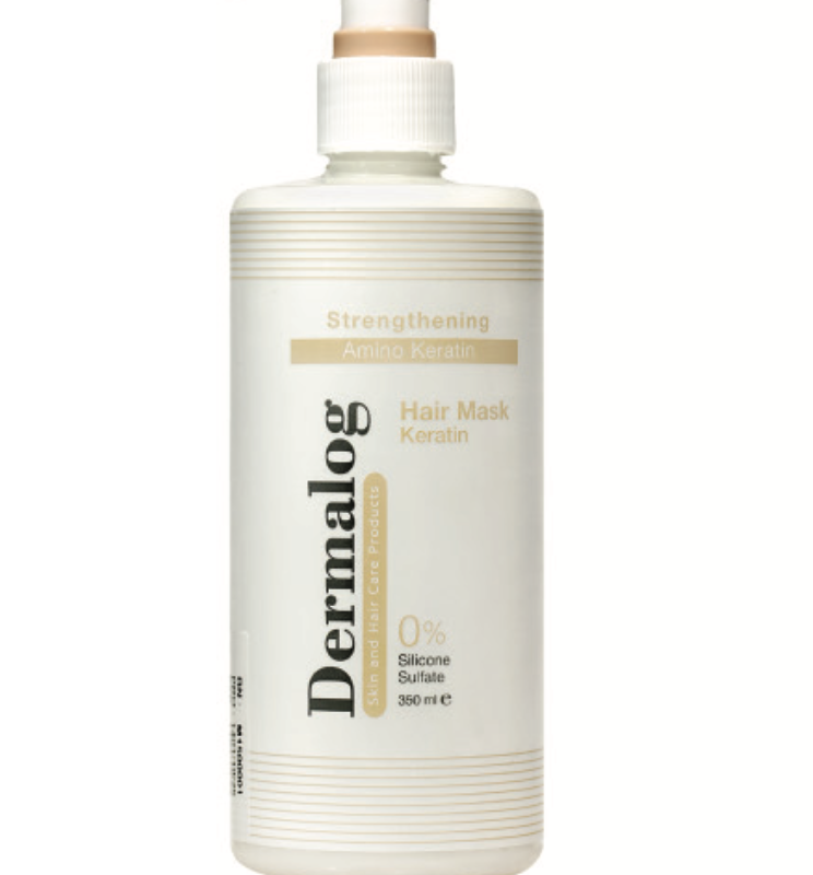 ماسک مو کراتینه ۳۵۰ میلی‌لیتر درمالوگ (Dermalog Keratin Hair Mask 350 ml)