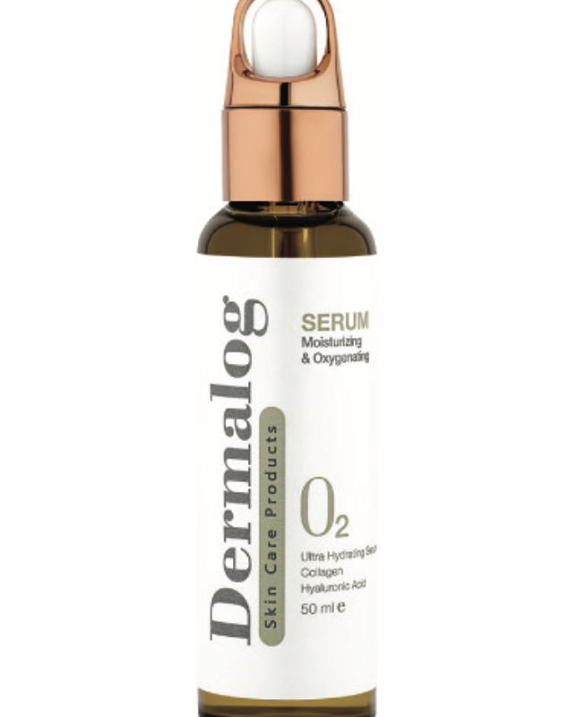 سرم آبرسان و اکسیژن‌رسان O₂ درمالوگ ۵۰ میلی‌لیتر (Dermalog O₂ Moisturizing & Oxygenating Serum 50 ml)