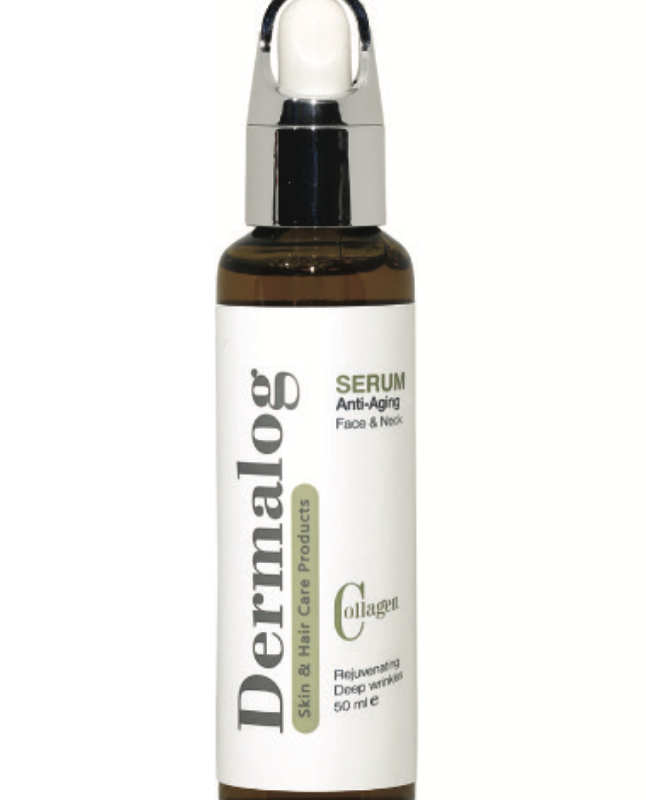 سرم کلاژن ضد پیری صورت و گردن درمالوگ ۵۰ میلی‌لیتر (Dermalog Collagen Anti-Aging Face & Neck Serum 50 ml)