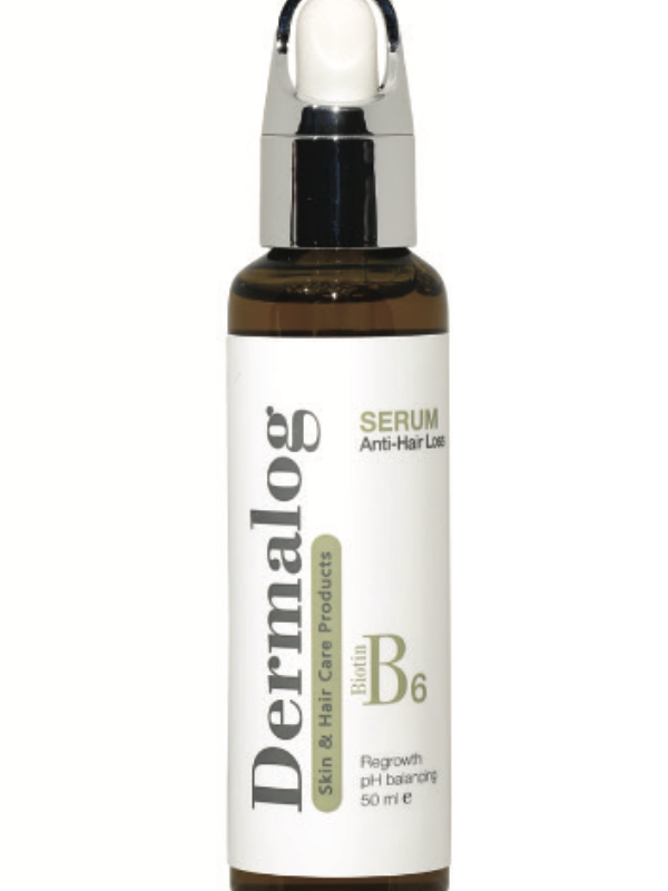 سرم ویتامین B6 ضد ریزش مو درمالوگ ۵۰ میلی‌لیتر (Dermalog Vitamin B6 Anti-Hair Loss Serum 50 ml)