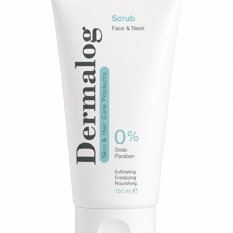 اسکراب صورت و گردن درمالوگ ۱۵۰ میلی‌لیتر (Dermalog Face & Neck Scrub 150 ml)
