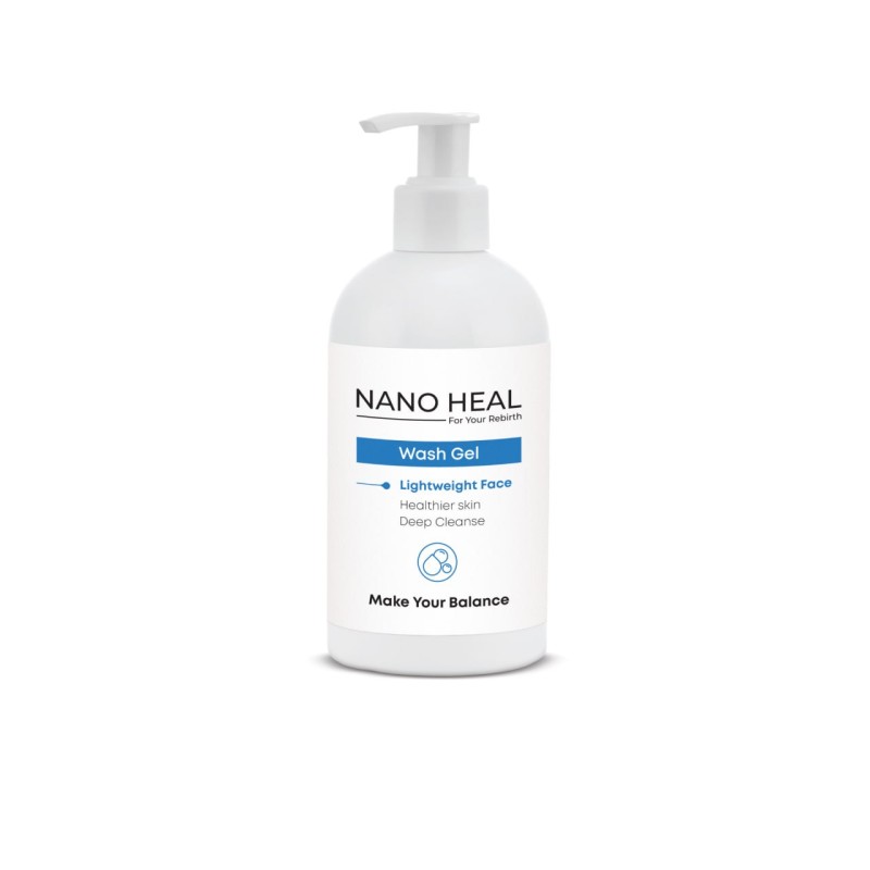 ژل شستشوی صورت نانو هیل ۵۰۰ میلی‌لیتر (Nano Heal Wash Gel Lightweight Face 500 ml)