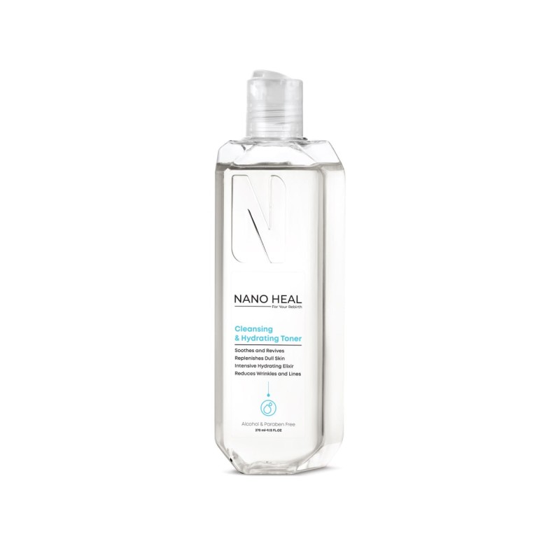 تونر پاک‌کننده و آبرسان صورت نانوهیل ۲۷۰ میلی‌لیتر (Nano Heal Cleansing & Hydrating Toner 270 ml)
