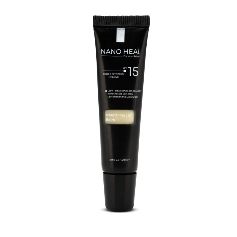 بالم لب مغذی SPF 15 نانوهیل ۱۲ میلی‌لیتر (Nano Heal Nourishing Lip Balm SPF 15 - 12 ml)