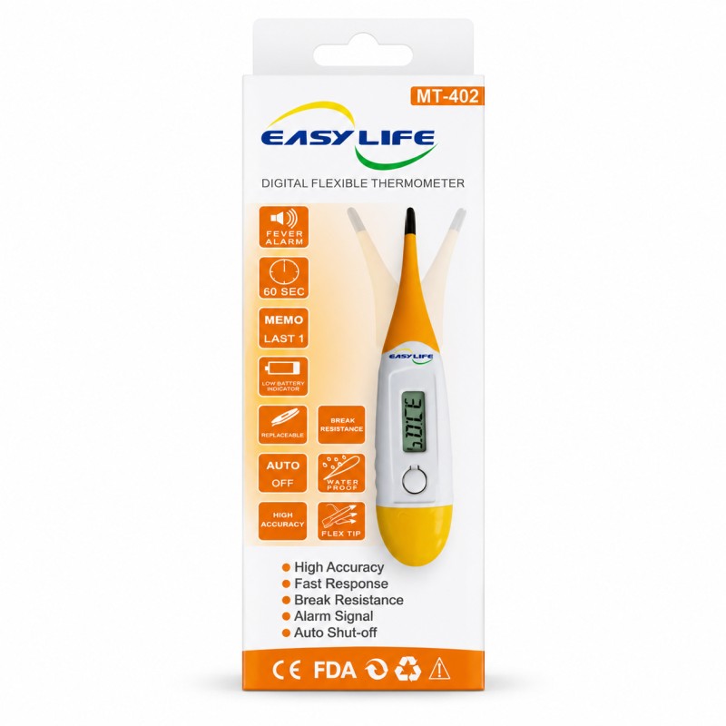 تب‌سنج دیجیتال ایزی لایف مدل MT-402 Easy Life Digital Flexible Thermometer MT-402