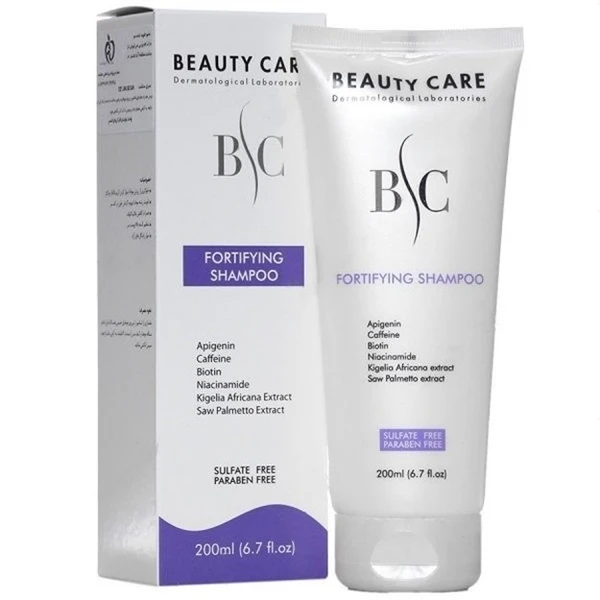شامپو تقویت‌کننده مو بیوتی کر، ۲۰۰ میلی‌لیتر (BEAUTY CARE Fortifying Shampoo, 200 mL)