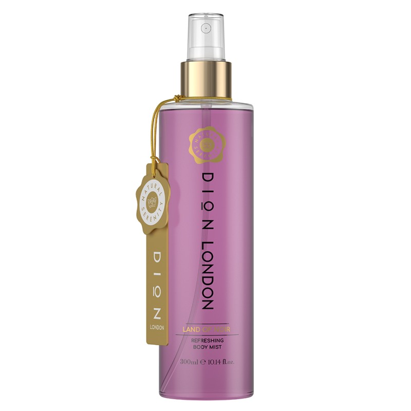 بادی میست لند آو نوآر دیون لندن، ۳۰۰ میلی‌لیتر  DION London Land of Noir Refreshing Body Mist, 300 mL