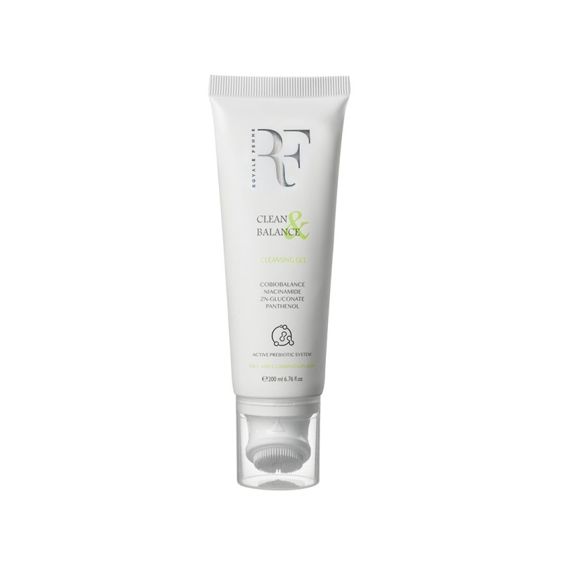ژل شست‌وشوی کلین اند بالانس رویال فم مناسب پوست چرب و مختلط، ۲۰۰ میلی‌لیتر  Royale Femme Clean & Balance Cleansing Gel, 200 mL