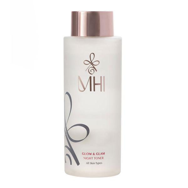 تونر شب گلو اند گلم ام اچ آی مناسب انواع پوست  MHI Glow & Glam Night Toner