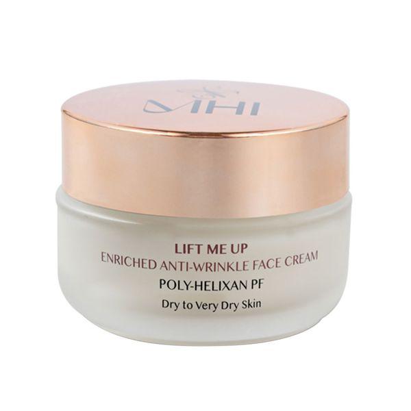 کرم ضدچروک مغذی لیفت می آپ ام اچ آی مناسب پوست خشک و خیلی خشک  MHI Lift Me Up Enriched Anti-Wrinkle Face Cream