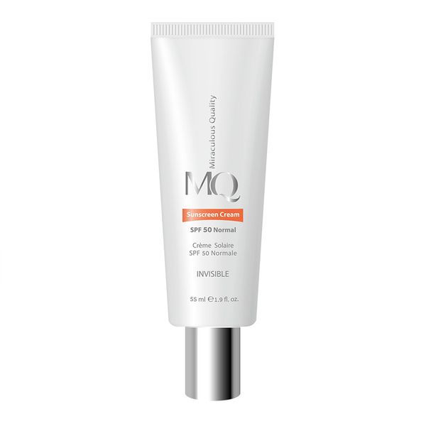 کرم ضدآفتاب رنگی ام کیو SPF 50 فاقد چربی، رنگ بژ طبیعی، ۵۵ میلی‌لیتر  MQ Sunscreen Cream SPF 50 Oil Free Natural Beige, 55 mL