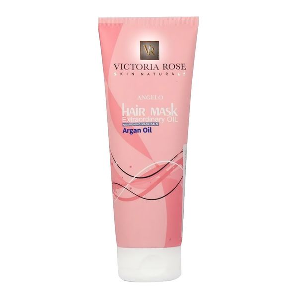 ماسک مو ویکتوریا رز مدل آنجلو حاوی روغن آرگان حجم ۲۵۰ میلی‌لیتر Victoria Rose Angelo Hair Mask Argan Oil 250 ml