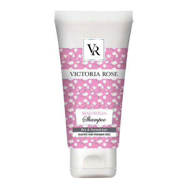 شامپو ویکتوریا رز مدل مگنولیا مناسب موهای خشک و معمولی حجم ۲۵۰ میلی‌لیتر Victoria Rose Magnolia Shampoo For Dry & Normal Hair 250 ml