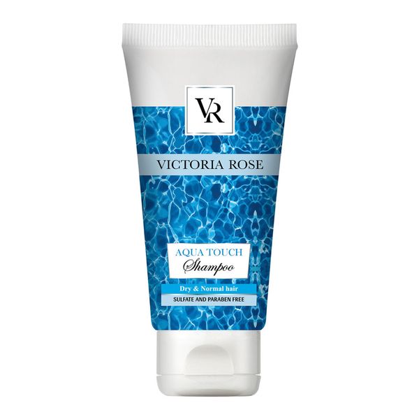 شامپو ویکتوریا رز مدل آکوا تاچ مناسب موهای خشک و معمولی حجم ۲۵۰ میلی‌لیتر Victoria Rose Aqua Touch Shampoo For Dry & Normal Hair 250 ml