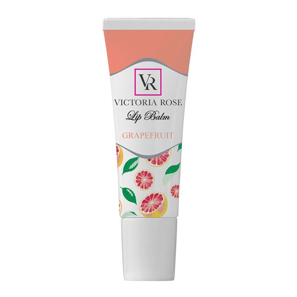 بالم لب گریپ فروت ویکتوریا رز حجم ۱۵ میلی‌لیتر Victoria Rose Grapefruit Lip Balm 15 ml