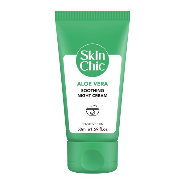 کرم شب تسکین‌دهنده آلوئه ورا اسکین شیک / Skin Chic Aloe Vera Soothing Night Cream
