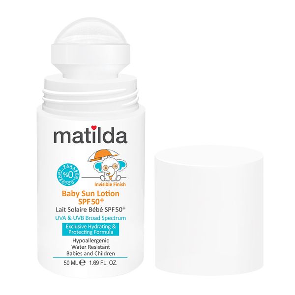 لوسیون ضدآفتاب کودک ماتیلدا Matilda Baby Sun Lotion SPF 50 /  SPF 50