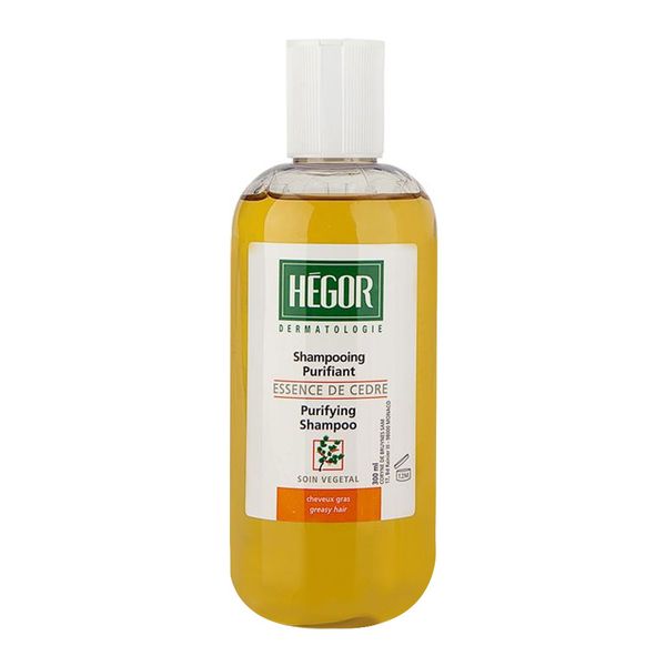 شامپو تصفیه‌کننده هگور با عصاره سدر /  Hegor Purifying Shampoo (Essence de Cèdre)