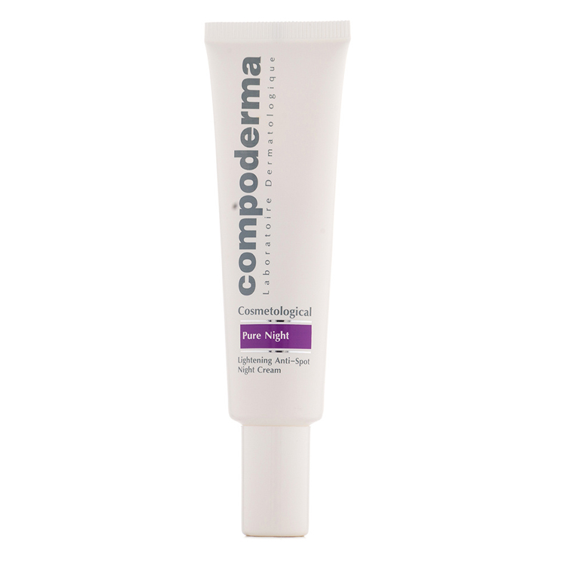 کرم شب روشن‌کننده و ضد لک کامپودرما / Compoderma Pure Night (Lightening Anti-Spot Night Cream)
