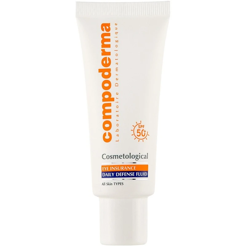 : Compoderma Eye Insurance Daily Defense Fluid SPF 50+ / فلوئید محافظ روزانه دور چشم  کامپودرما SPF 50+