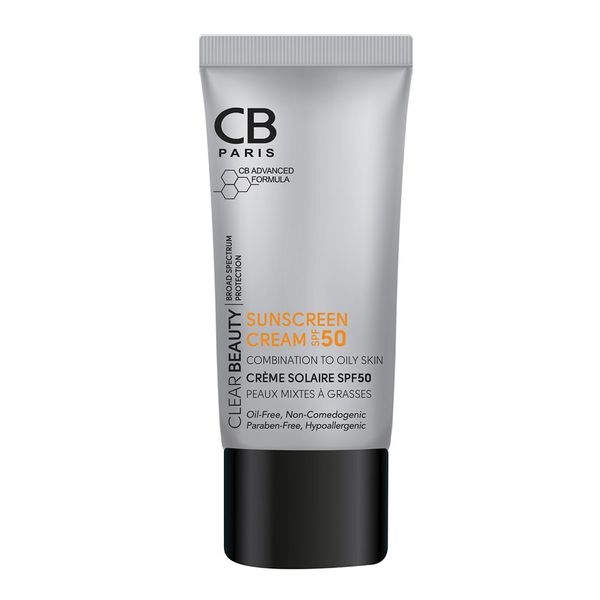 کرم ضدآفتاب سی بی پاریس اس پی اف 50 / CB Paris Sunscreen Cream SPF 50