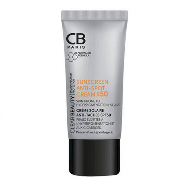 کرم ضدآفتاب ضد لک سی بی پاریس اس پی اف 50 / CB Paris Sunscreen Anti-Spot Cream SPF 50