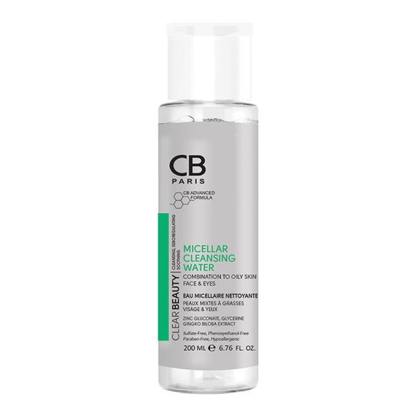 آب میسلار پاک‌کننده سی بی پاریس - پوست مختلط و چرب / CB Paris Micellar Cleansing Water (Combination to Oily Skin)