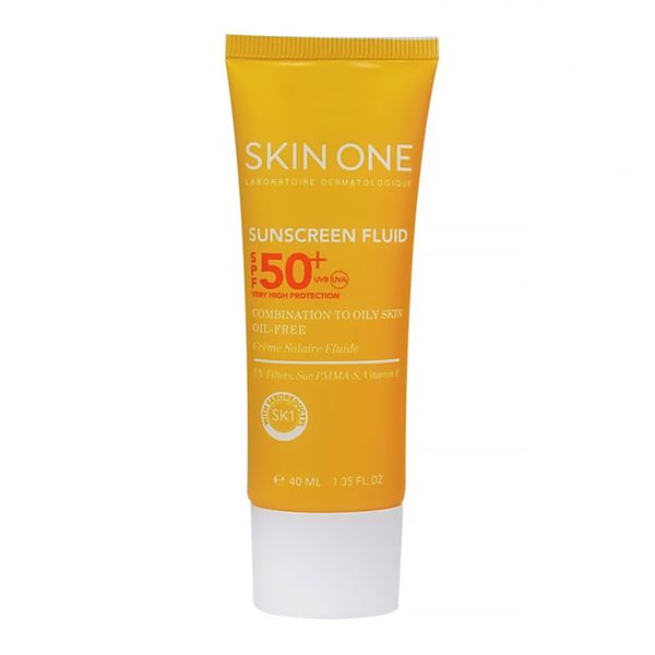 فلوئید ضدآفتاب اسکین وان اس پی اف +50 / Skin One Sunscreen Fluid SPF 50+
