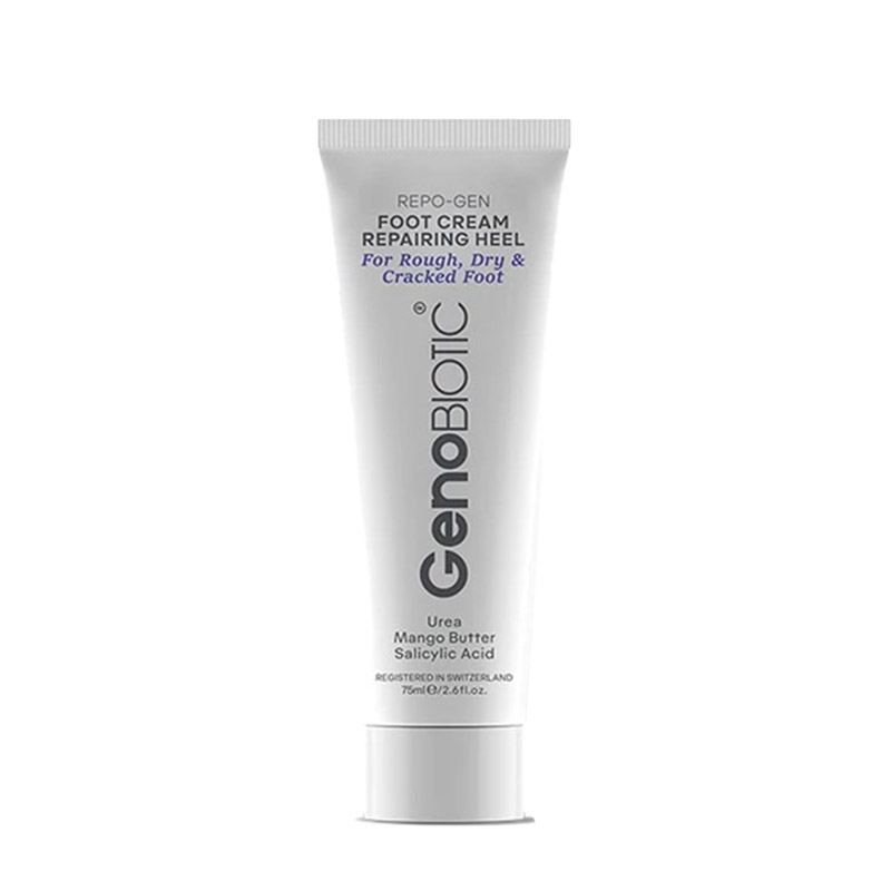 کرم پا ترمیم‌کننده پاشنه ژنوبایوتیک / Genobiotic Repo-Gen Foot Cream Repairing Heel
