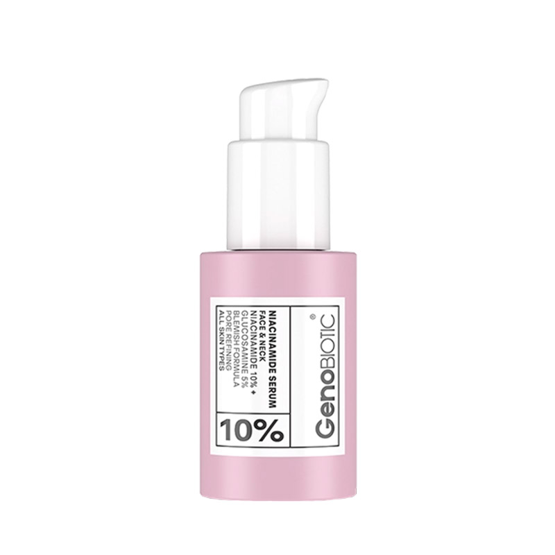 سرم نیاسینامید صورت و گردن ژنوبایوتیک ۱۰٪ / Genobiotic Niacinamide Serum (Face & Neck) 10%